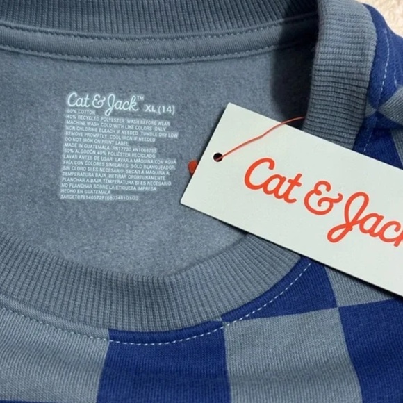 Toddler Boys Blue Checkered Pullover
Sweater - Cat & Jack 3T NWT - Picture 2 of 4